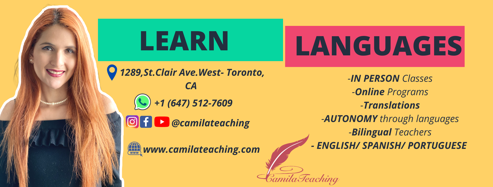 Camila Teaching Language Academy